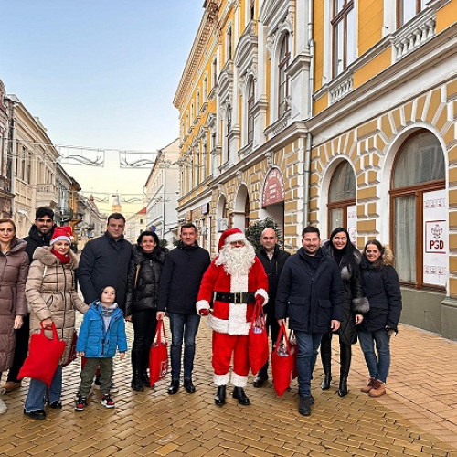 PSD Satu Mare aduce magia sărbătorilor mai aproape de comunitate