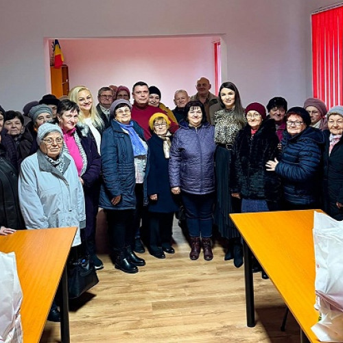 PSD Carei aduce bucurie seniorilor de Crăciun