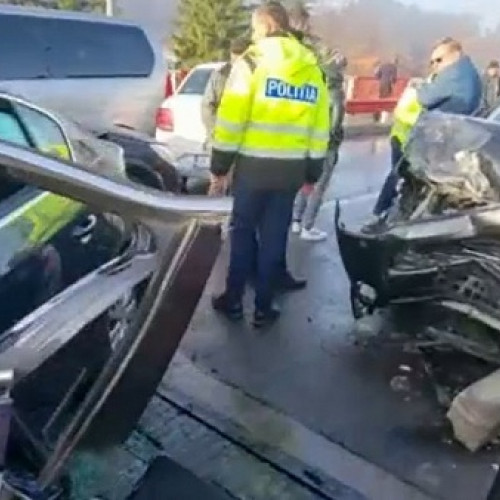Accident rutier pe DN 19, în Certeze
