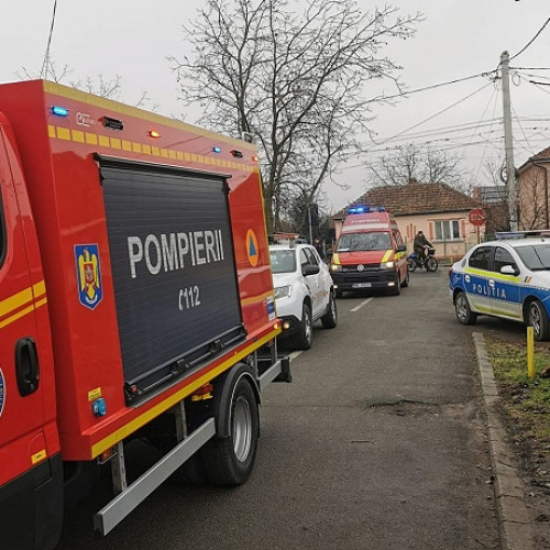 Incendiu la un garaj din Satu Mare
