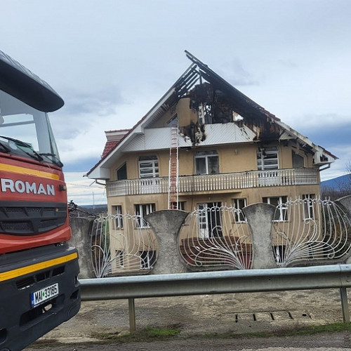Incendiu la o casă de locuit în Valea Seaca