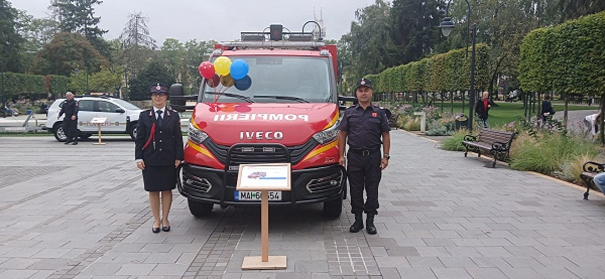 Înaintări în grad, de Ziua Pompierilor, la Satu Mare